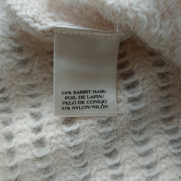 Ann Taylor Rabbit Hair 3/4 Sleeve Top - Picture 7 of 7